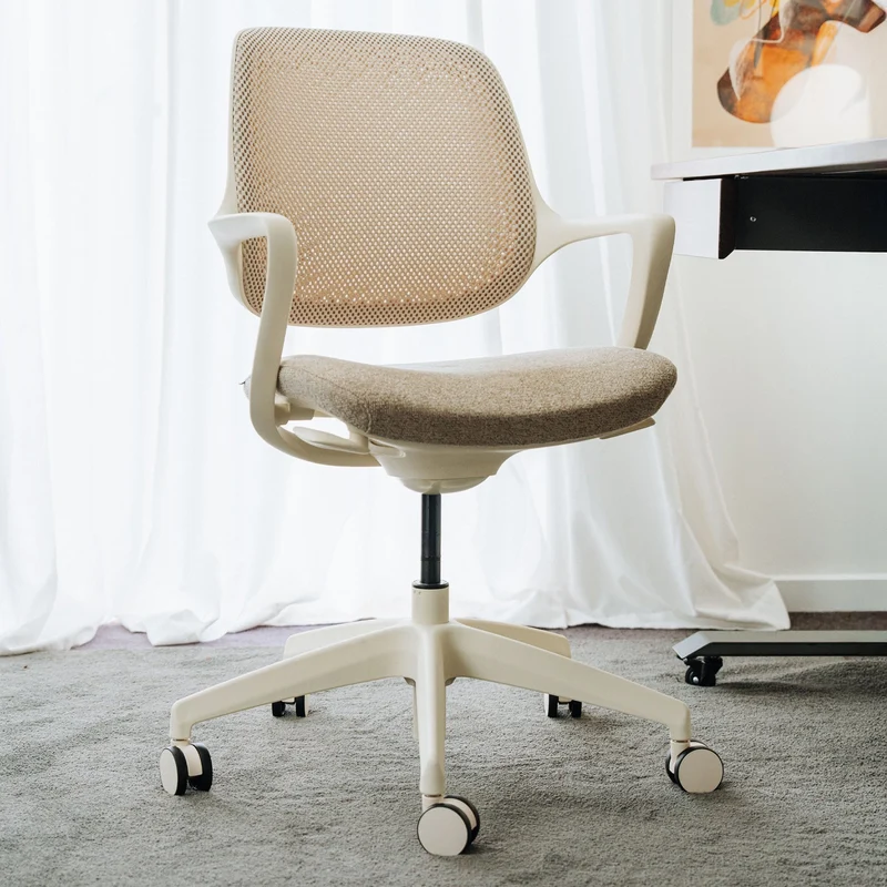 Desky Evoque Low Back Office Chair - Dark Green / Yes