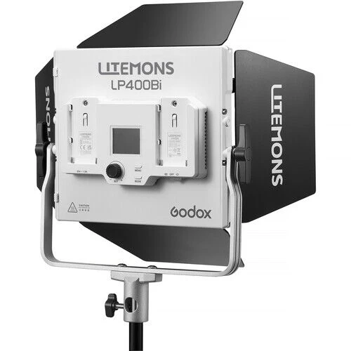 Godox Litemons LP400Bi Bi-Color LED Light Panel (2-Light Complete Kit)