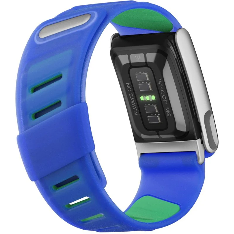 WHOOP SportFlex Accessory Band MG – Compatible with Life (Riptide)