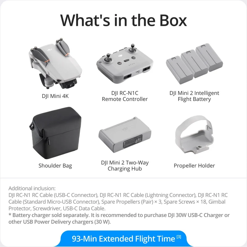 DJI Mini 4K Fly More Combo