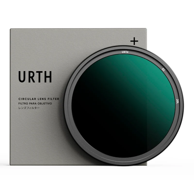 Urth 82mm ND8-128 (3-7 Stop) Variable ND Lens Filter (Plus+)
