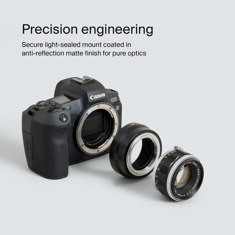 Urth Lens Mount Adapter for M42 Lens to Canon RF Camera Body