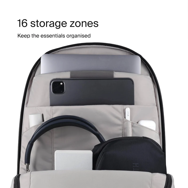 Urth Arkose 20L Backpack + Camera Insert (Black)