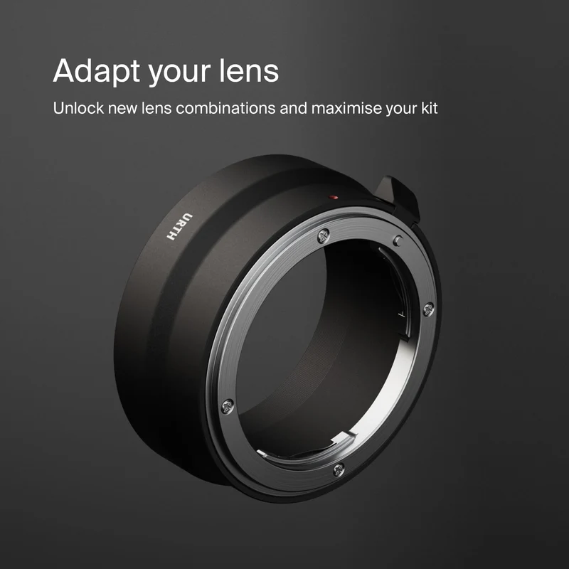 Urth Lens Mount Adapter for Nikon F Lens to Canon RF Camera Body