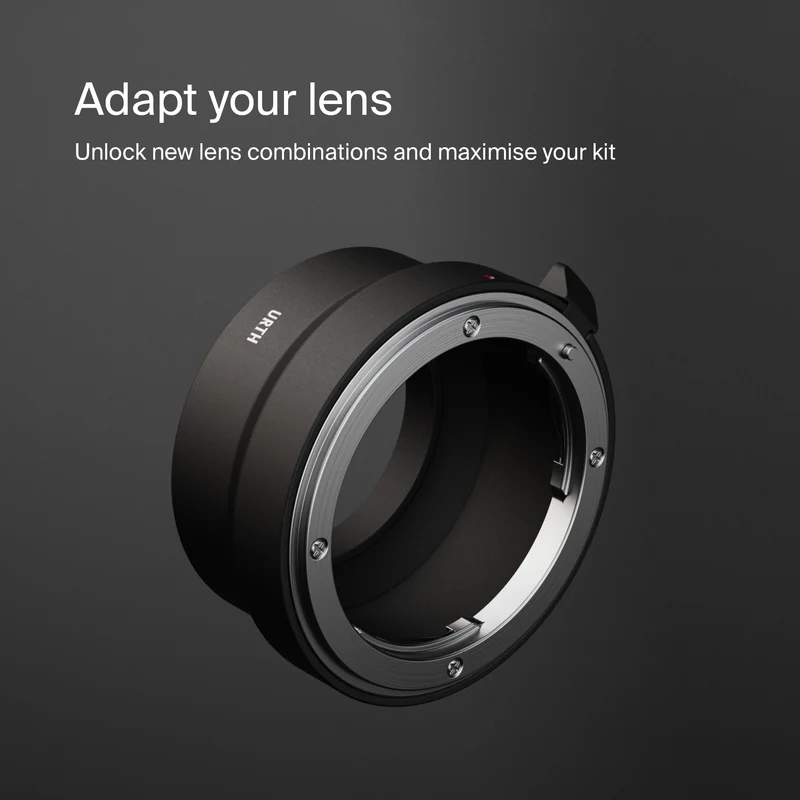 Urth Lens Mount Adapter for Nikon F Lens to Fujifilm X Camera Body