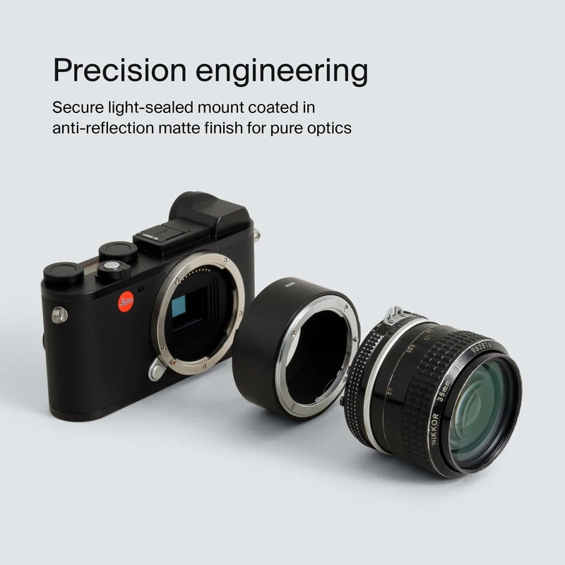 Urth Lens Mount Adapter for Nikon F Lens to Leica L Camera Body