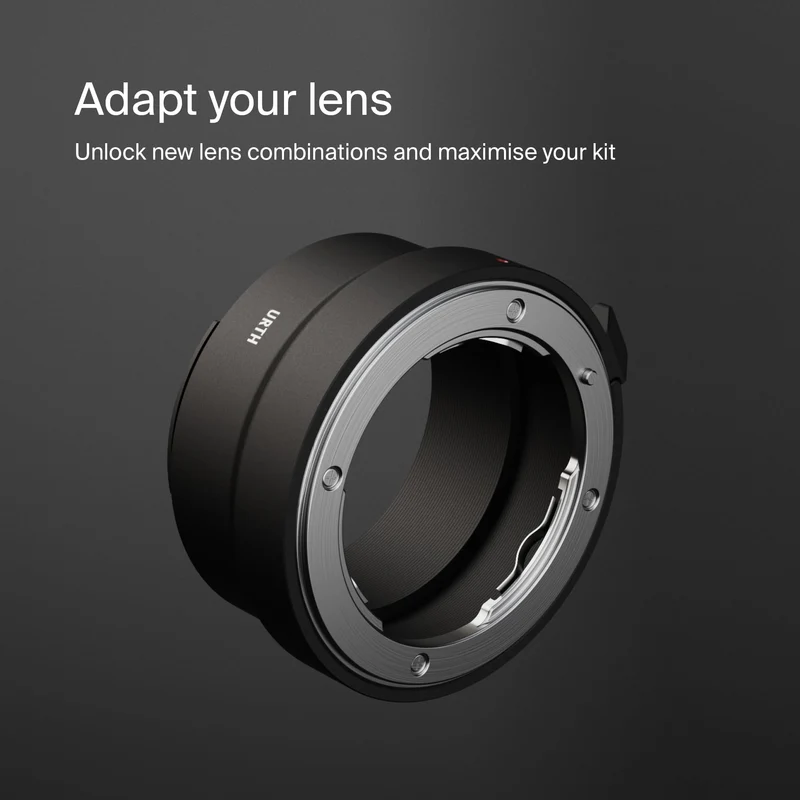 Urth Lens Mount Adapter for Nikon F Lens to Sony E Camera Body