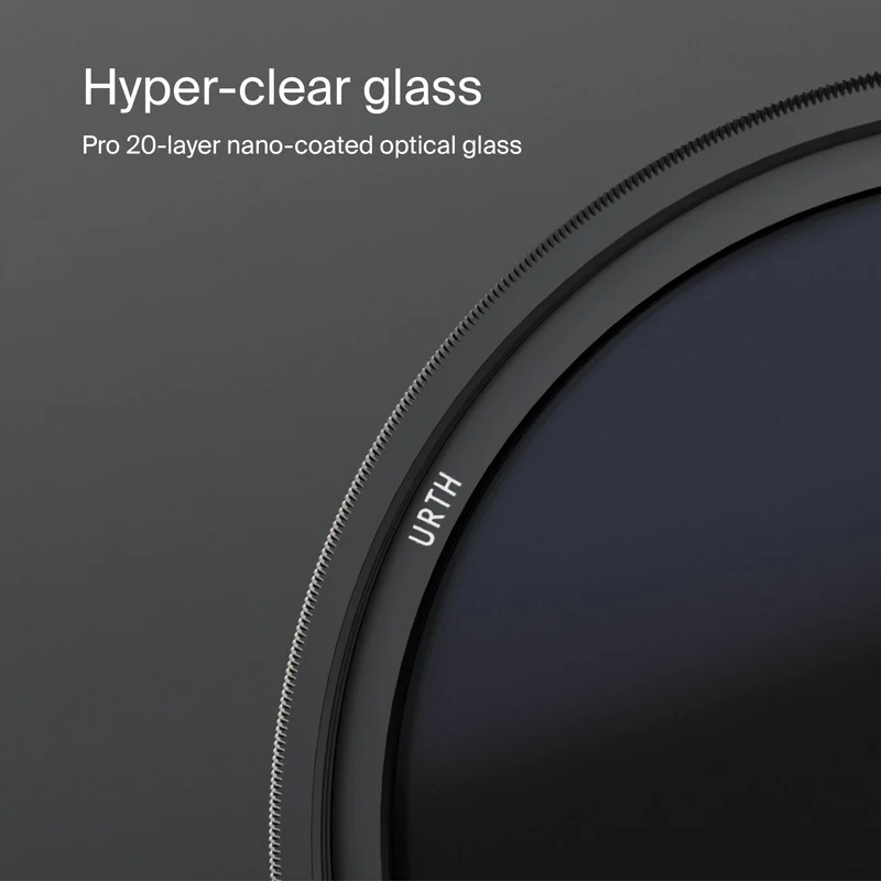 Urth 82mm ND2-32 (1-5 Stop) Variable ND Lens Filter (Plus+)