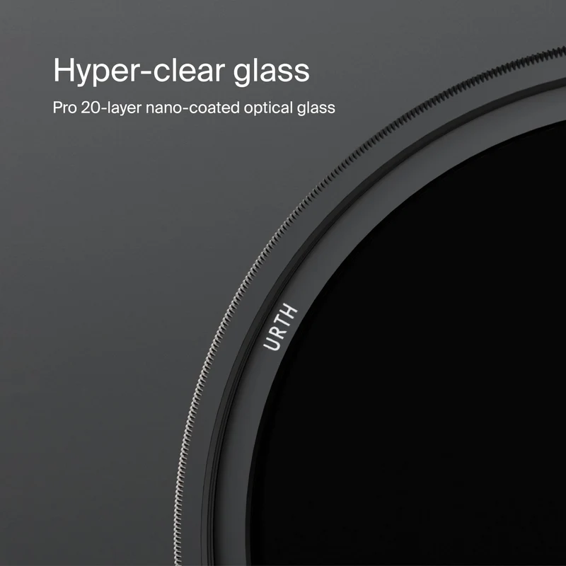 Urth 49mm ND2-400 (1-8.6 Stop) Variable ND Lens Filter