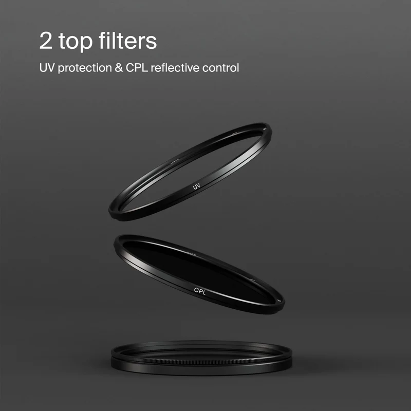 Urth 67mm Magnetic UV + Circular Polarizing (CPL) Lens Filter Kit (Plus+)
