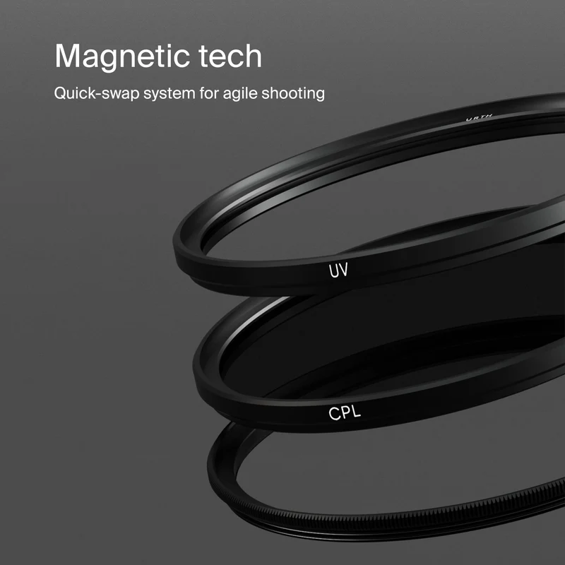 Urth 67mm Magnetic UV + Circular Polarizing (CPL) Lens Filter Kit (Plus+)