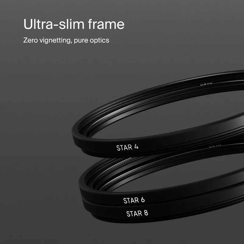 Urth 72mm Star 4 point, 6 point, 8 point Lens Filter Kit