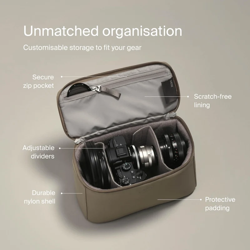 Urth Arkose Camera Insert (Beige)