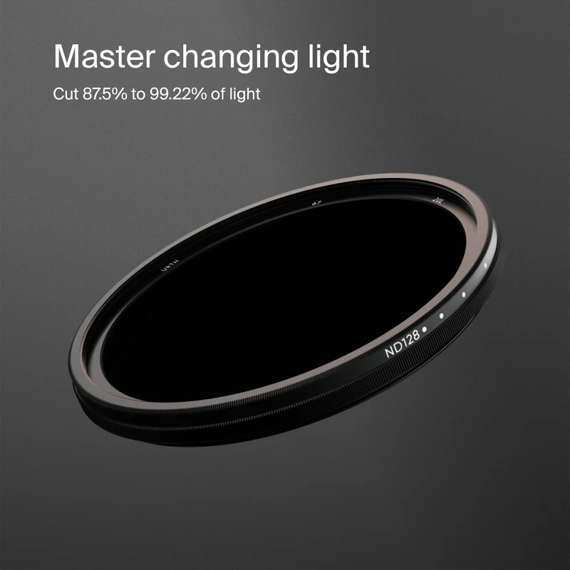 Urth 72mm ND8-128 (3-7 Stop) Variable ND Lens Filter (Plus+)