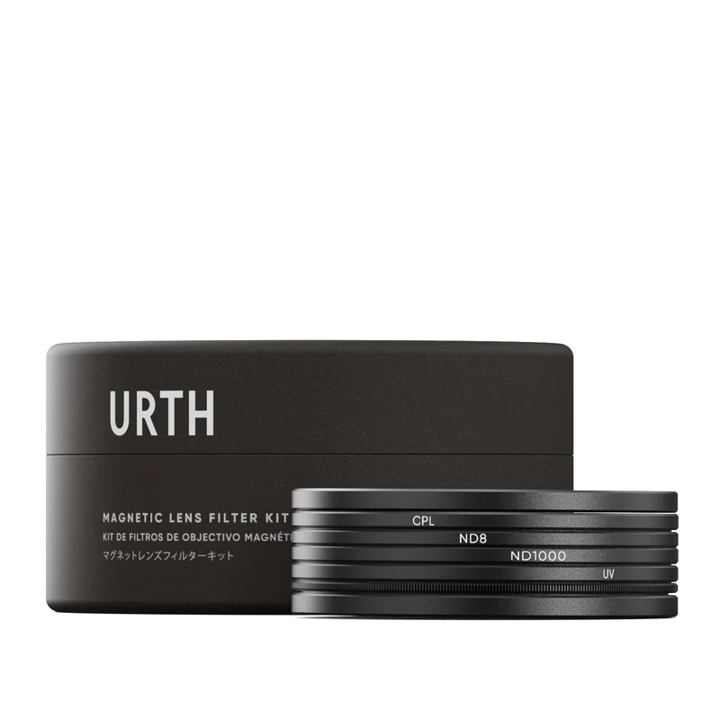 Urth 49mm Magnetic Lens Filter Kit (UV, CPL, ND8, ND1000)
