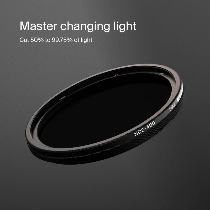 Urth 67mm ND2-400 (1-8.6 Stop) Variable ND Lens Filter