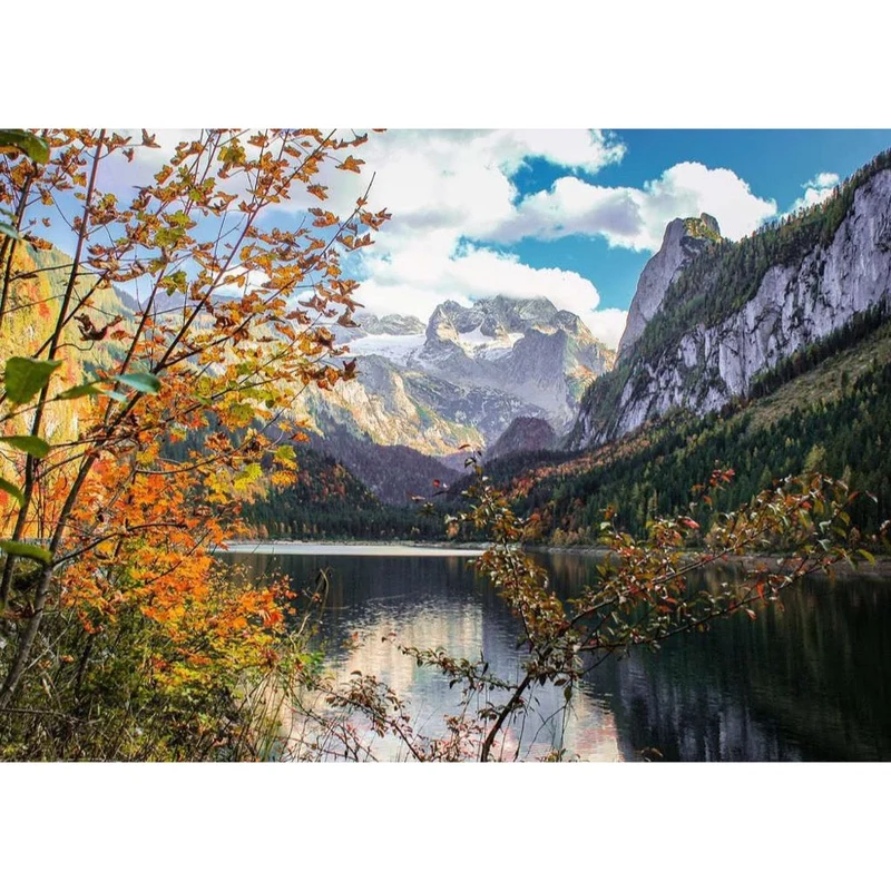 Ravensburger 1000pc Front Gosausee Puzzle