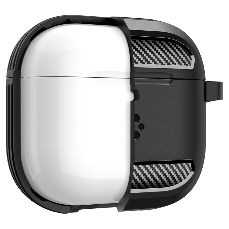 Spigen AirPods 5 / 4 Rugged Armor Case (Black)