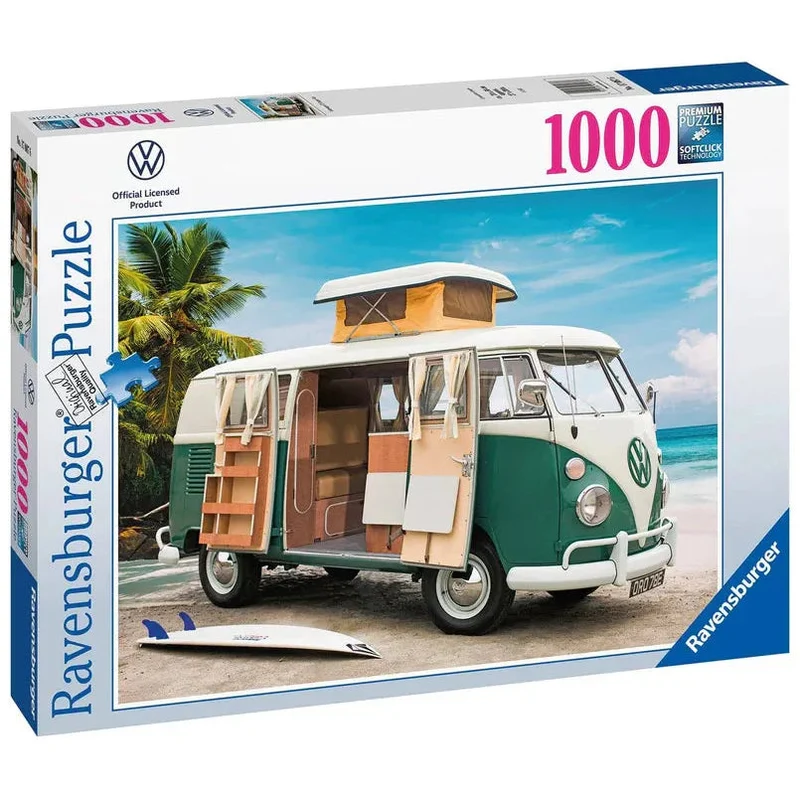 Ravensburger 1000pc Volkswagen T1 Camper Van Puzzle