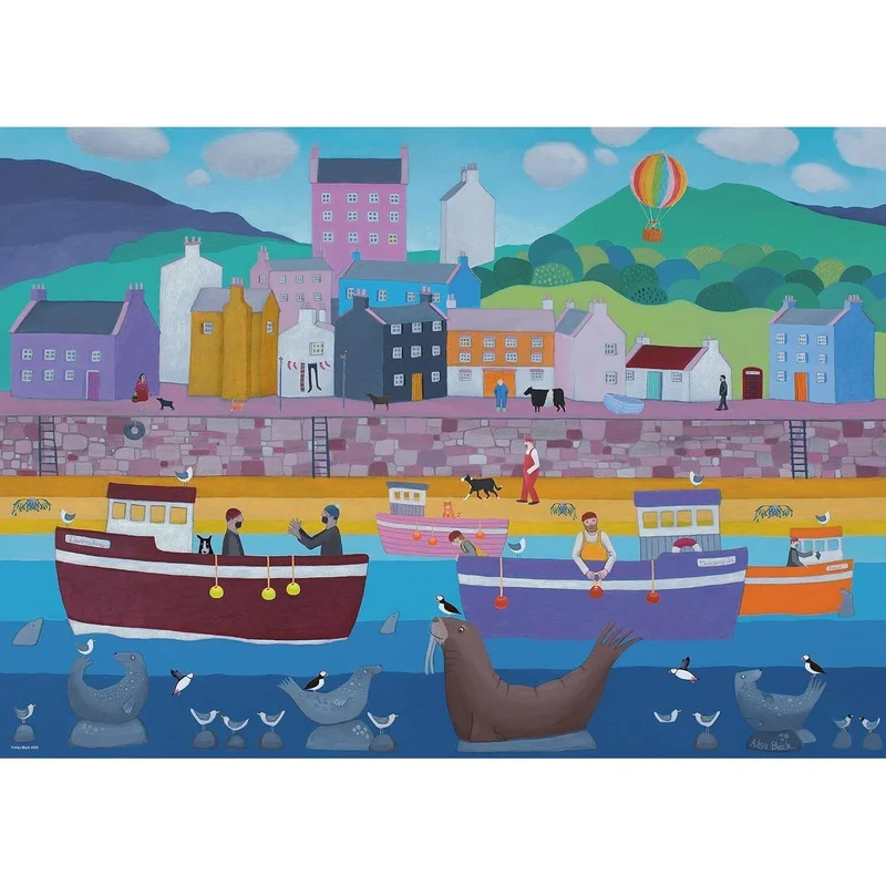 Ravensburger 1000pc Harbour Life Puzzle