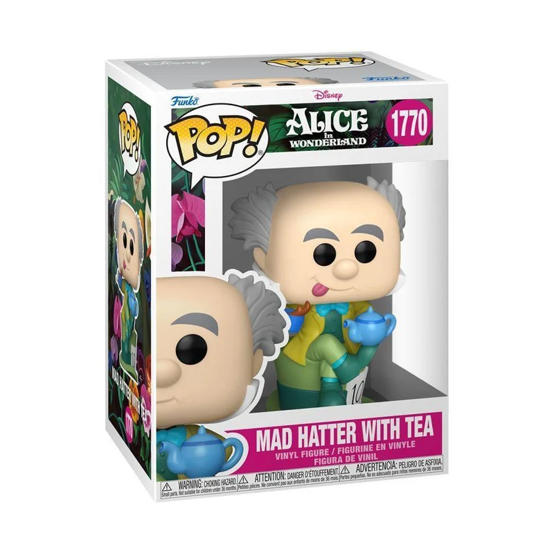 Alice in Wonderland (1951) – Mad Hatter with Tea Pop! Vinyl
