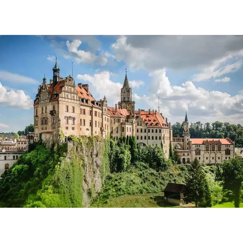 Ravensburger 1000pc Sigmaringen Castle Germany Puzzle