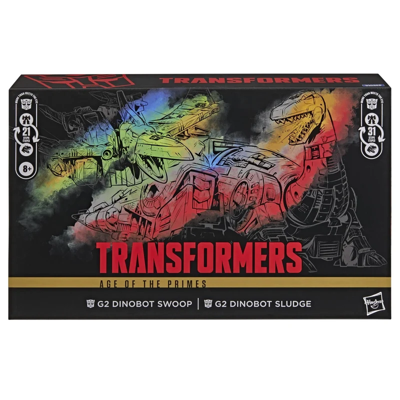 Transformers - Age Of The Primes: G2 Dinobot Swoop & G2 Dinobot Sludge Figure