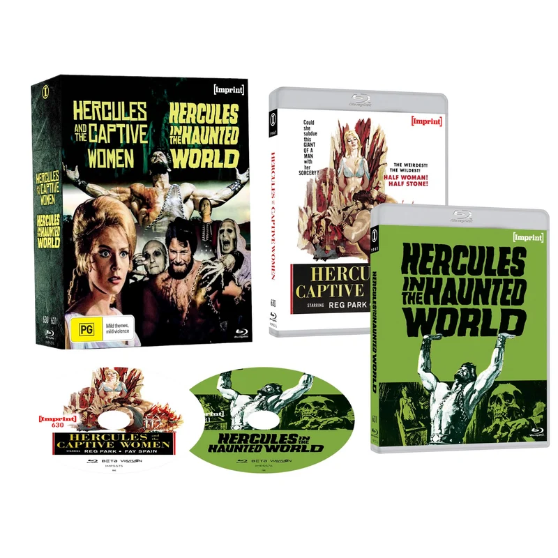 Hercules in the Haunted World / Hercules and the Captive Woman
