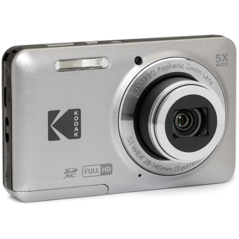 Kodak Pixpro FZ55 Digital Compact Camera (Silver)