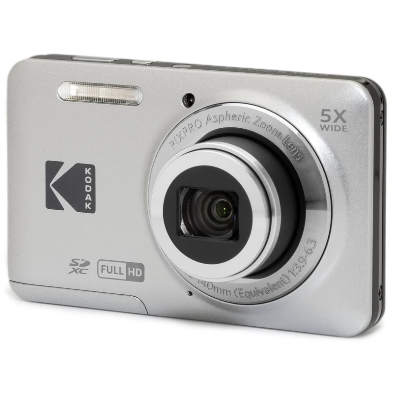 Kodak Pixpro FZ55 Digital Compact Camera (Silver)