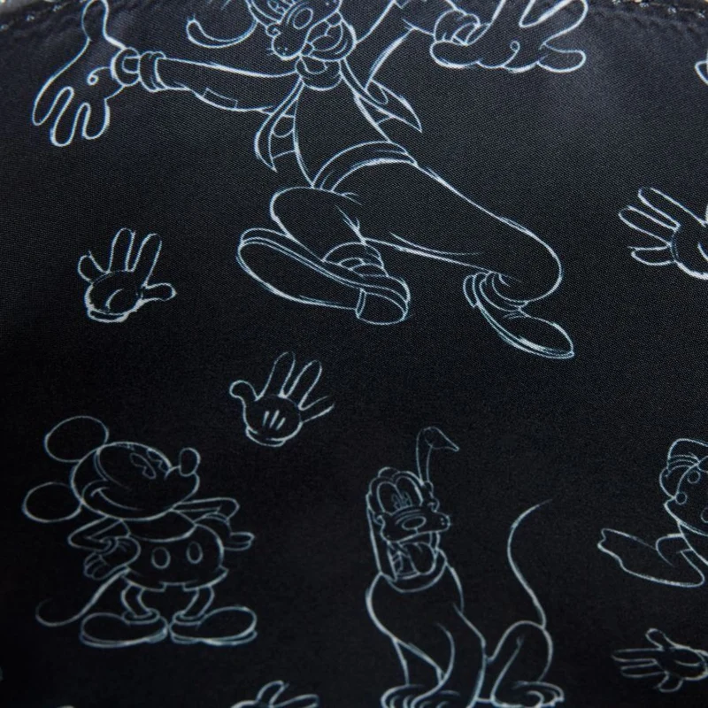 Loungefly Disney Mickey and Friends - Mickey Sketched Crossbody Bag