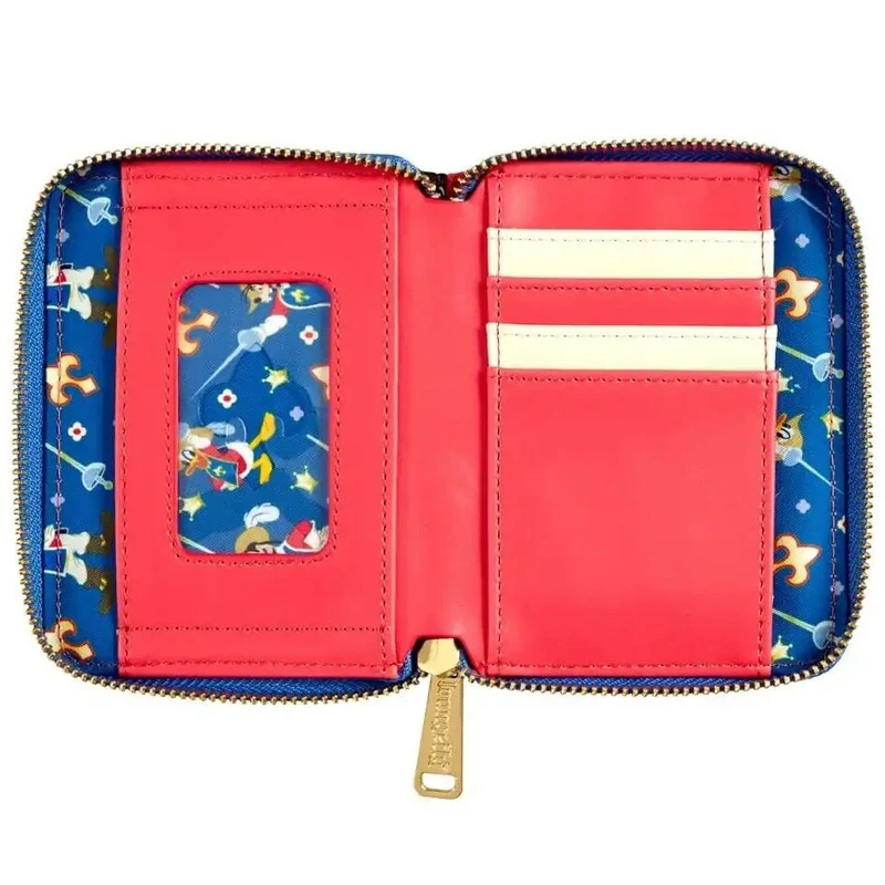 Loungefly Disney Three Musketeers - Mickey Mouse US Exclusive Zip Wallet