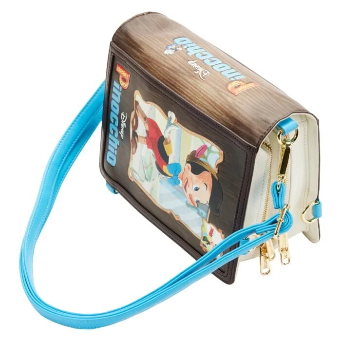 Loungefly Disney Pinocchio (1940) - Classic Book Convertible Crossbody Bag