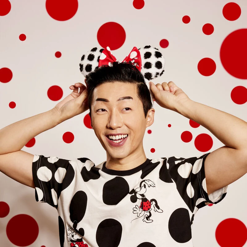 Loungefly Disney Minnie Mouse - Minnie Rocks The Dots Sherpa Ears Headband