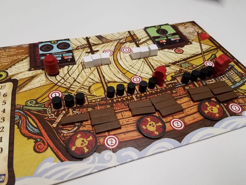 Z-man Games Merchants and Marauders Broadsides!