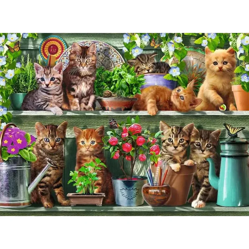 Ravensburger 500pc Cats on the Shelf Puzzle