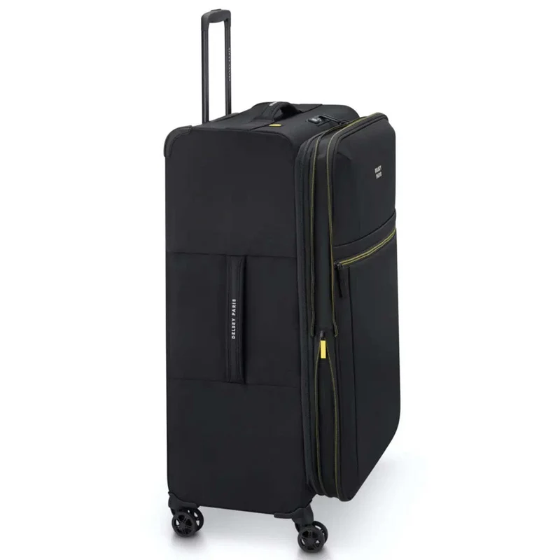 Delsey Brochant 3 - 78 cm 4-Wheel Expandable Suitcase - Deep Black