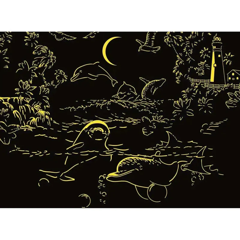 Ravensburger 500-Pieces Moonlit Magic Starline Puzzle