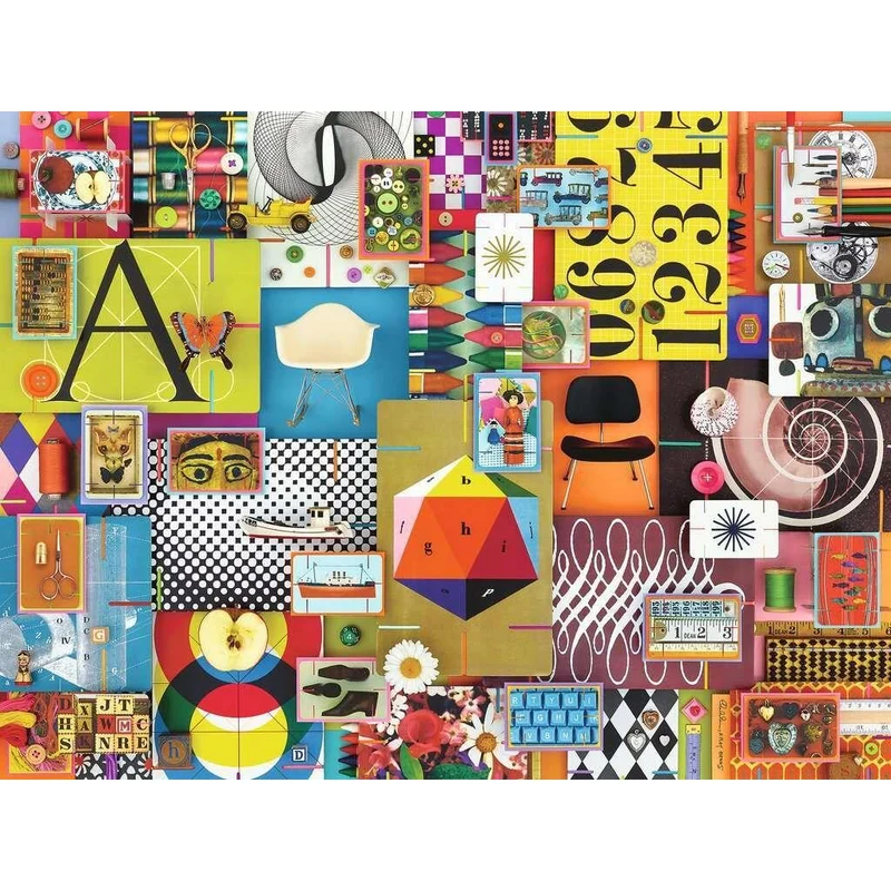 Ravensburger 1500pc Eames House of Cards Puzzle