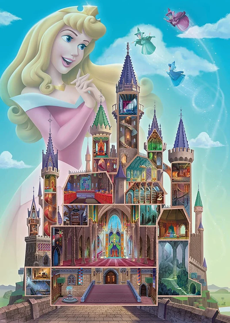 Ravensburger 1000pc Disney Castle Aurora Puzzle