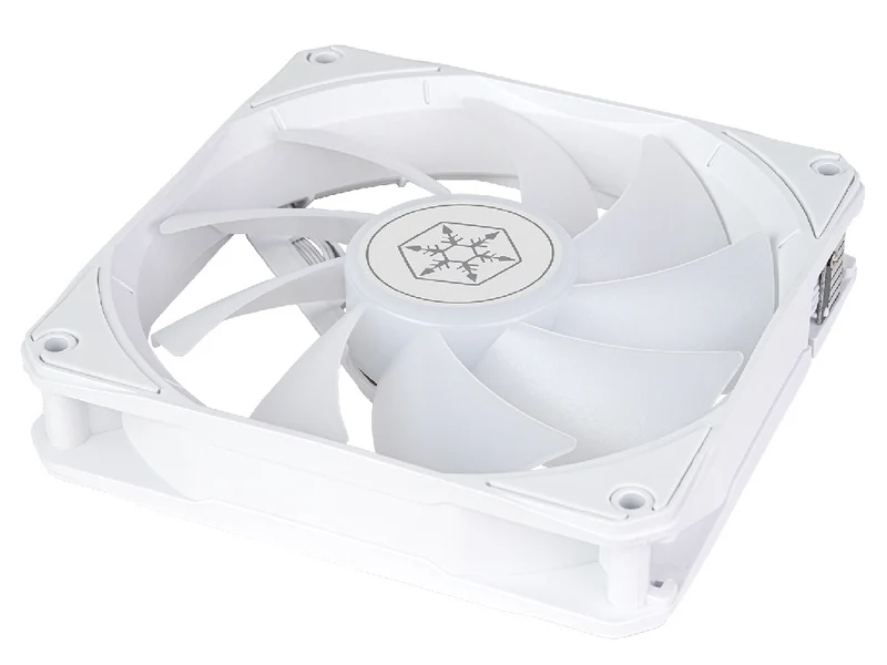 SilverStone 120mm ARGB PWM Fan (White) [3 Pack]