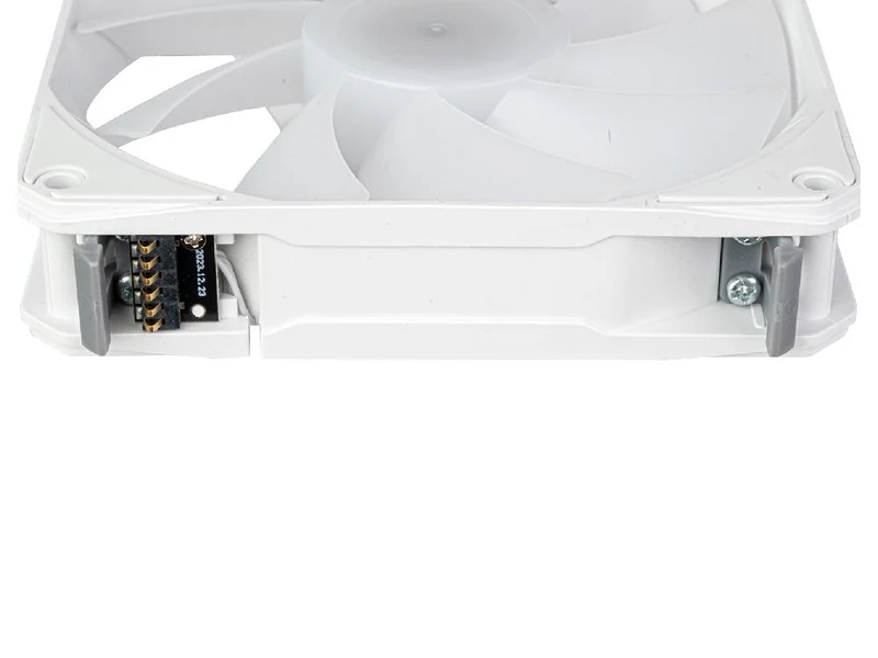 SilverStone 120mm ARGB PWM Fan (White) [3 Pack]