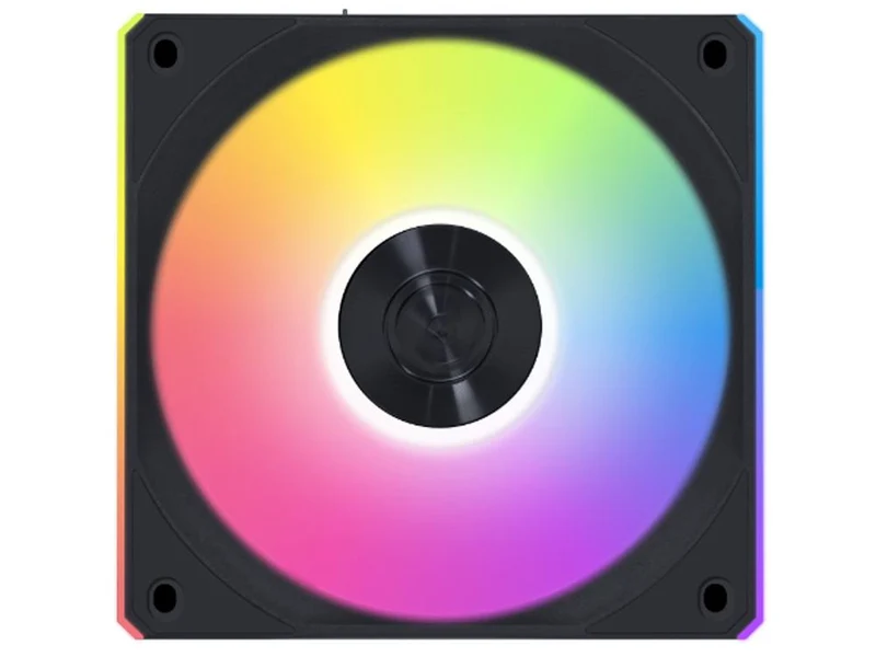 Lian Li UNI Fan CL Wireless 120mm RGB Black PWM Fan with Controller - Triple Pack (12CL1W3B)