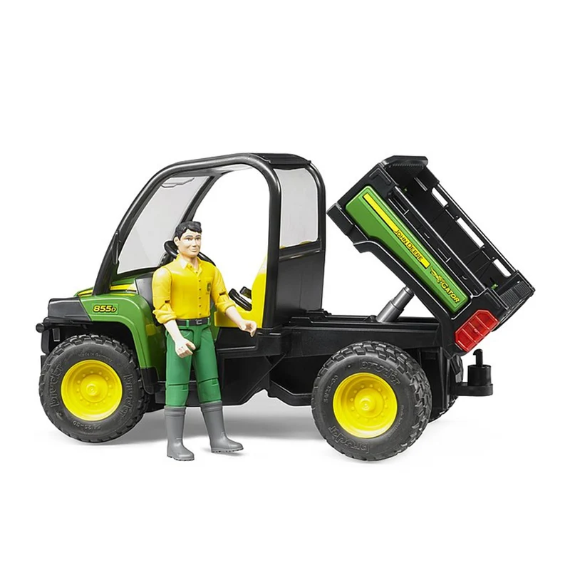 Bruder 1:16 Scale John Deere Gator XUV 855D With Driver Model Toy