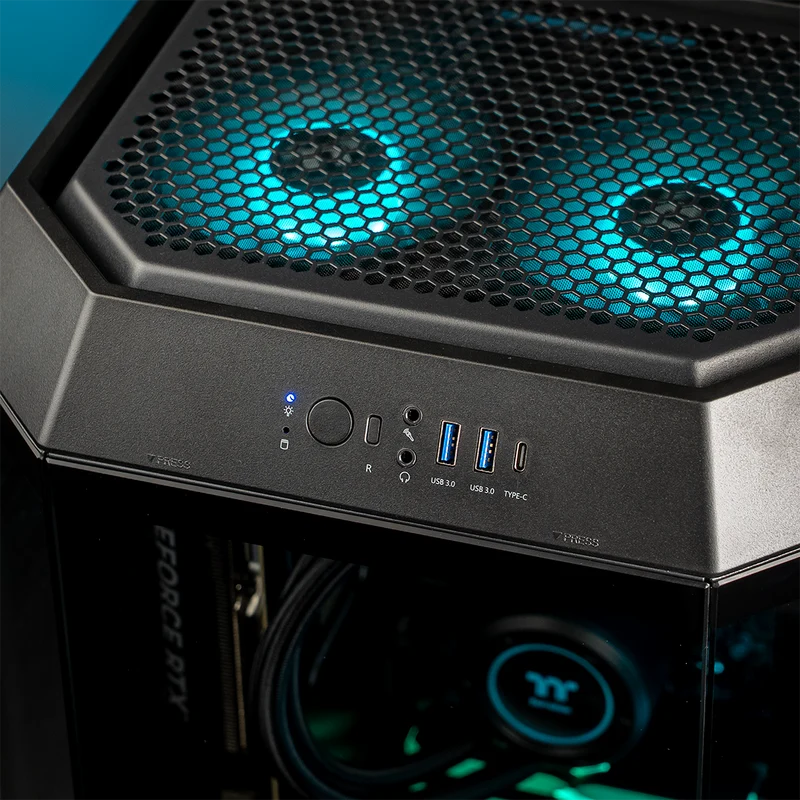 Thermaltake Citadel 300 Pro Gaming Desktop PC (AMD 7600 / RTX 5070 / 32GB RAM)