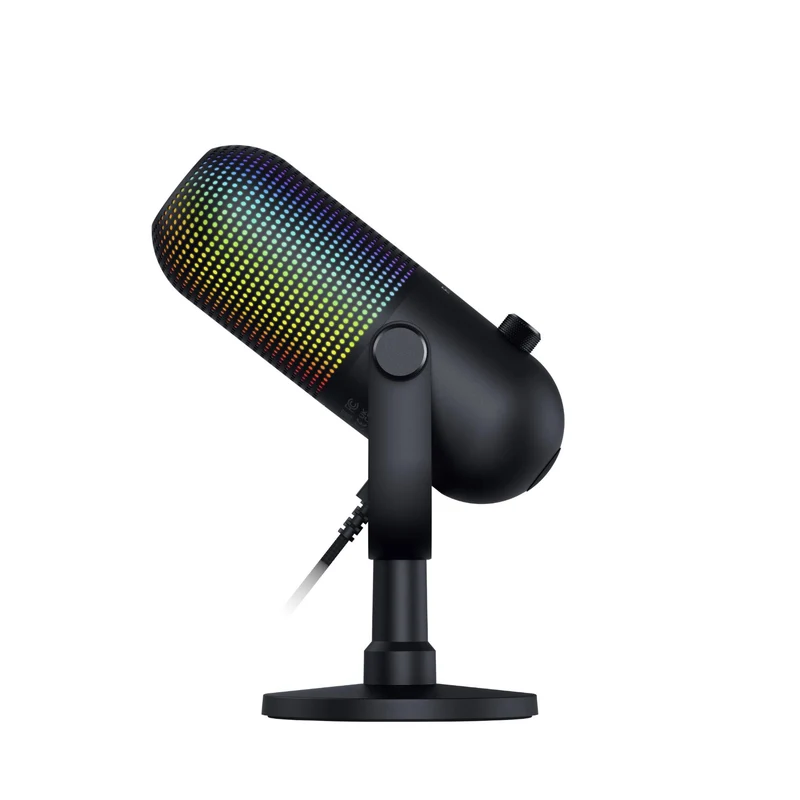Razer Seiren V3 Chroma 32-Bit DSP RGB USB Mic (Black)