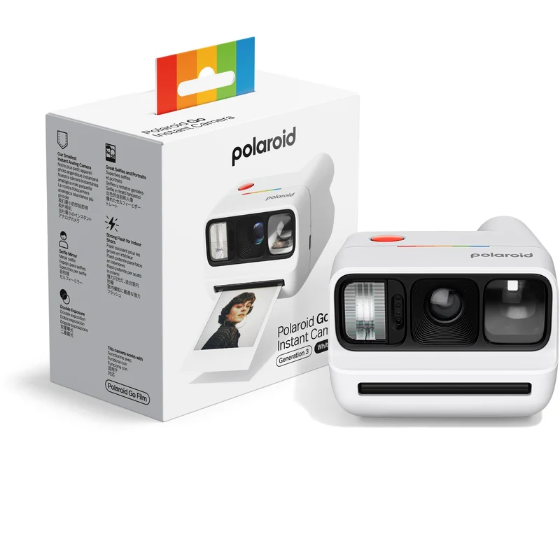 Polaroid Go Generation 3 Instant Camera (White)