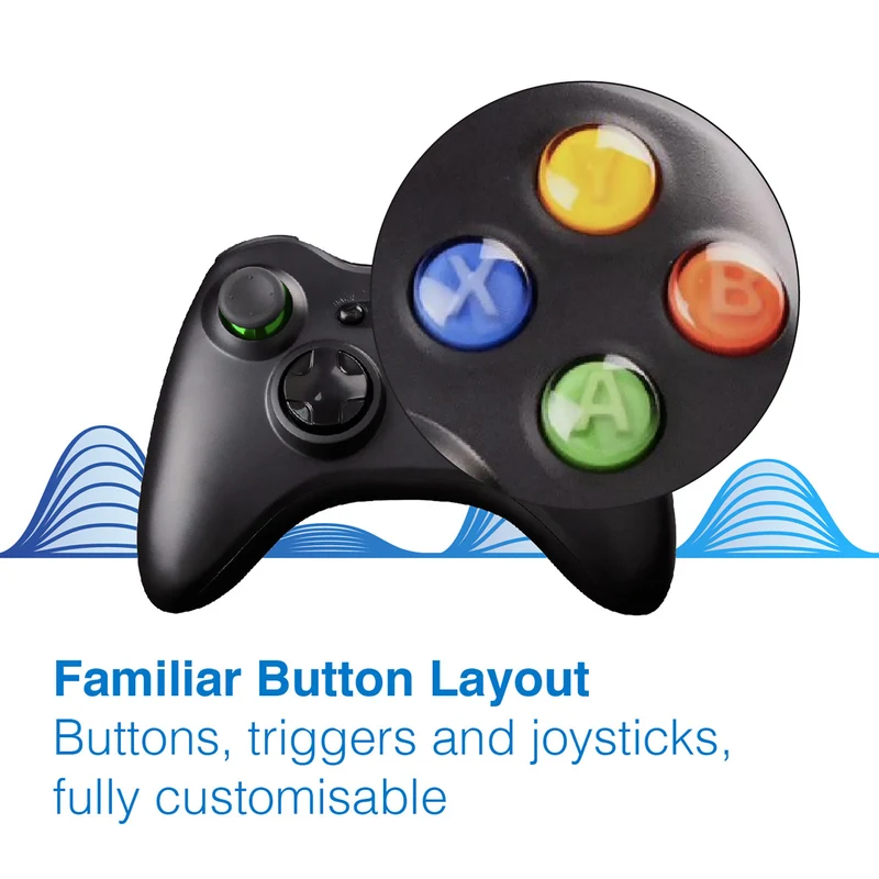 Laser Wired Gaming PC Controller
