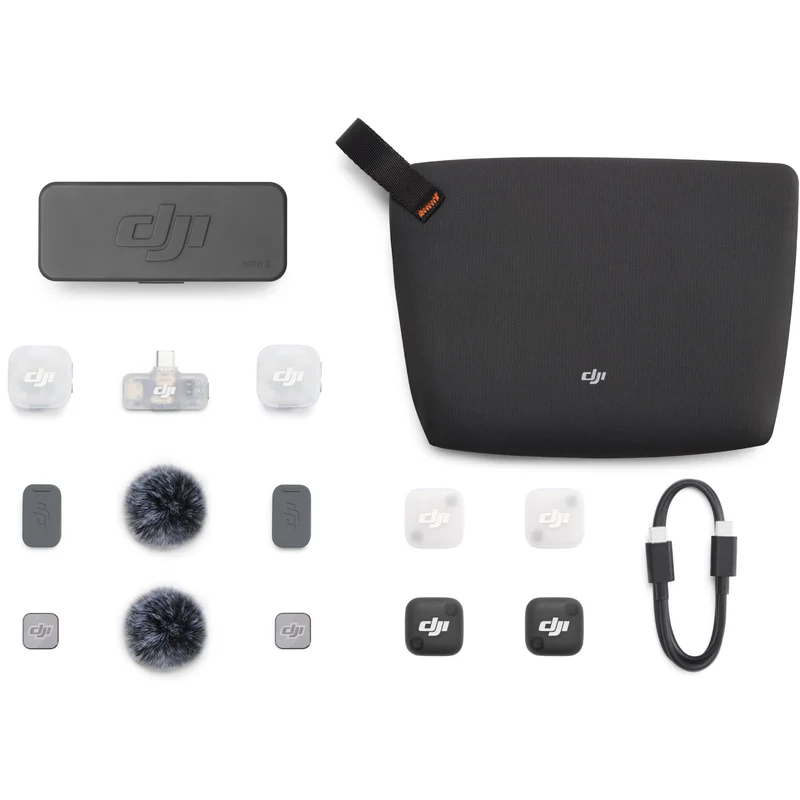 DJI Mic Mini 2 (2 TX + 1 Mobile RX + Charging Case)