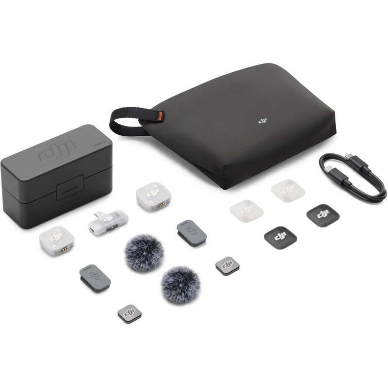DJI Mic Mini 2 (2 TX + 1 Mobile RX + Charging Case)